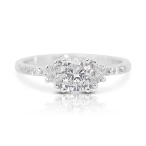 white gold ring