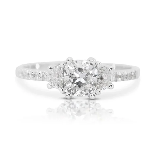white gold ring