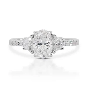 white gold ring