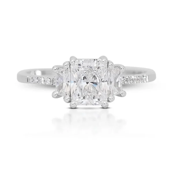 white gold ring