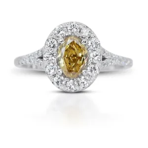 white gold ring