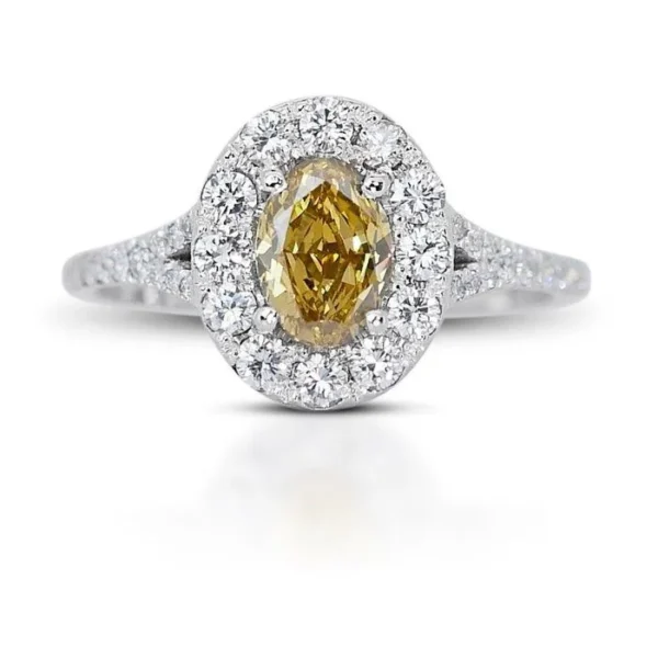 white gold ring